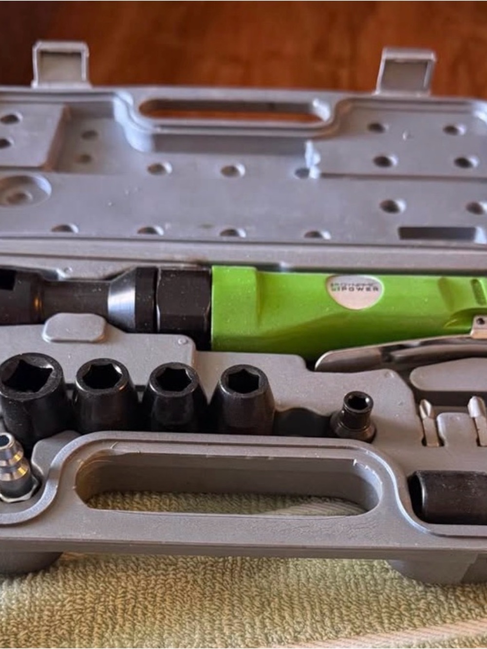 Rachet power tool set